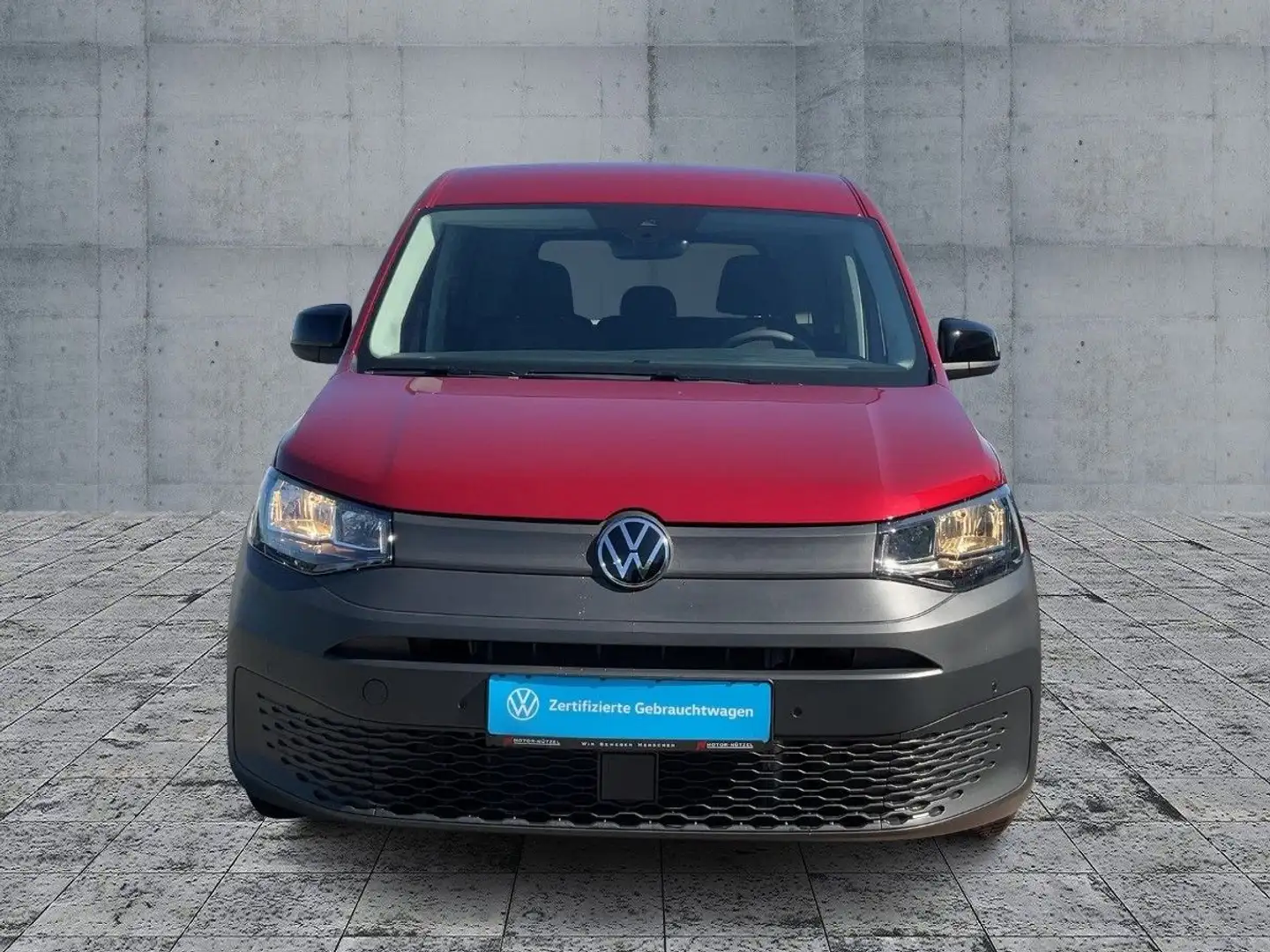 Volkswagen Caddy 1.5 TSI 5JG+SHZ+RFK+MFL+DAB+NAVI/AHK-VORB. Rood - 2