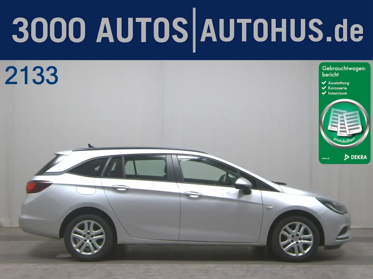 Opel Astra 1.6 CDTI Edition Navi Shz PDC Tempomat Silber - 1