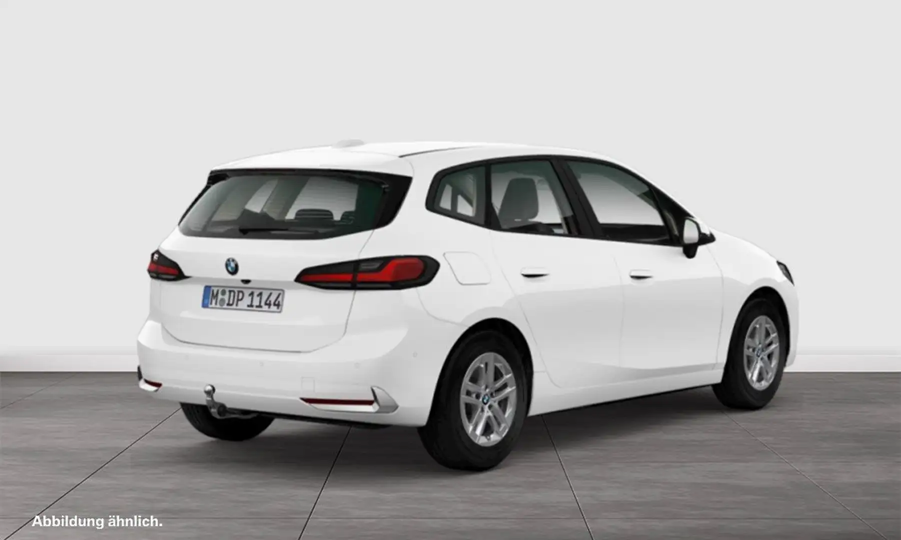 BMW 218 d ACTIVE TOURER+AHK+RFK+LED+DAB+KOMFORTZUGANG Weiß - 2