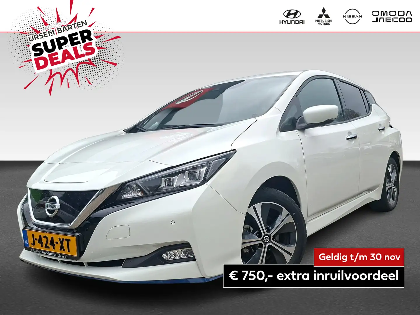 Nissan Leaf e+ N-Connecta 62 kWh Wit - 1