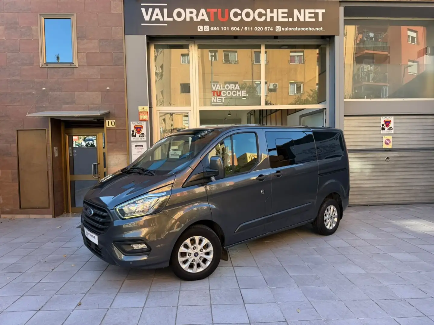 Ford Transit Custom FT 320 L1 Kombi Trend EcoBlue 130 Gris - 1