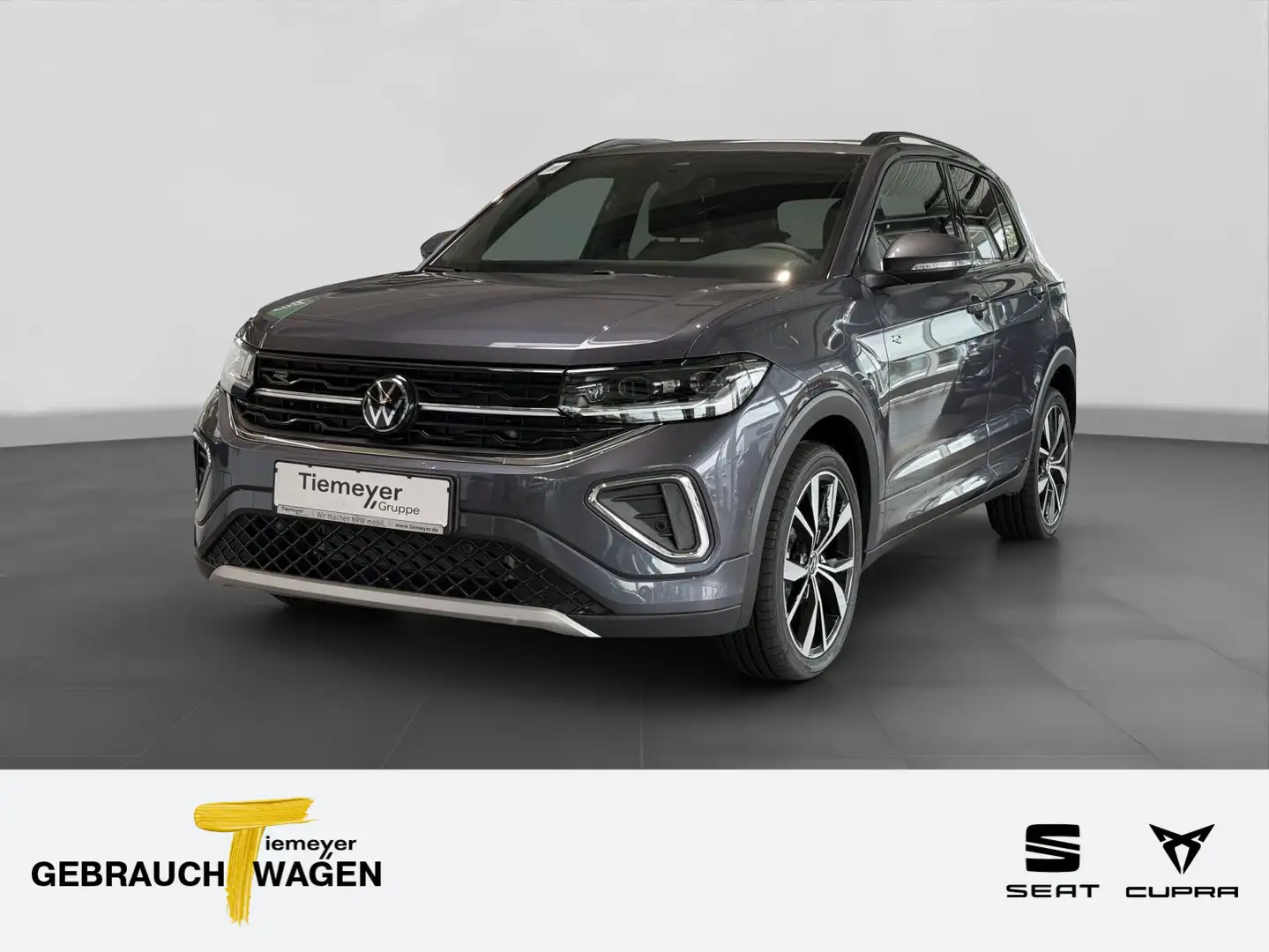 Volkswagen T-Cross 1.5 TSI DSG R-LINE MATRIX ASSIST AHK KAM Grau - 1
