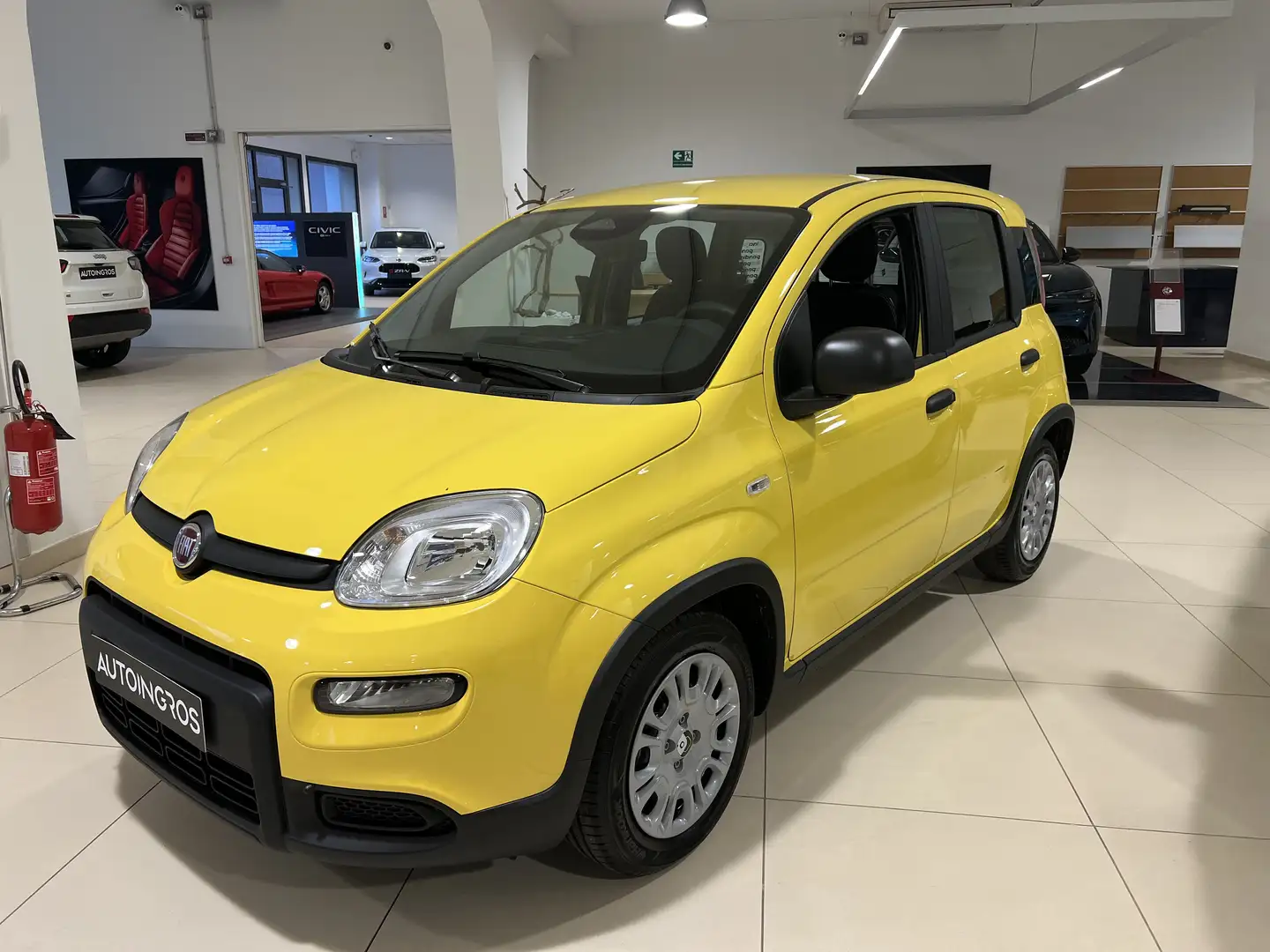 Fiat Panda 1.0 firefly hybrid s&s 70cv 5p Giallo - 1