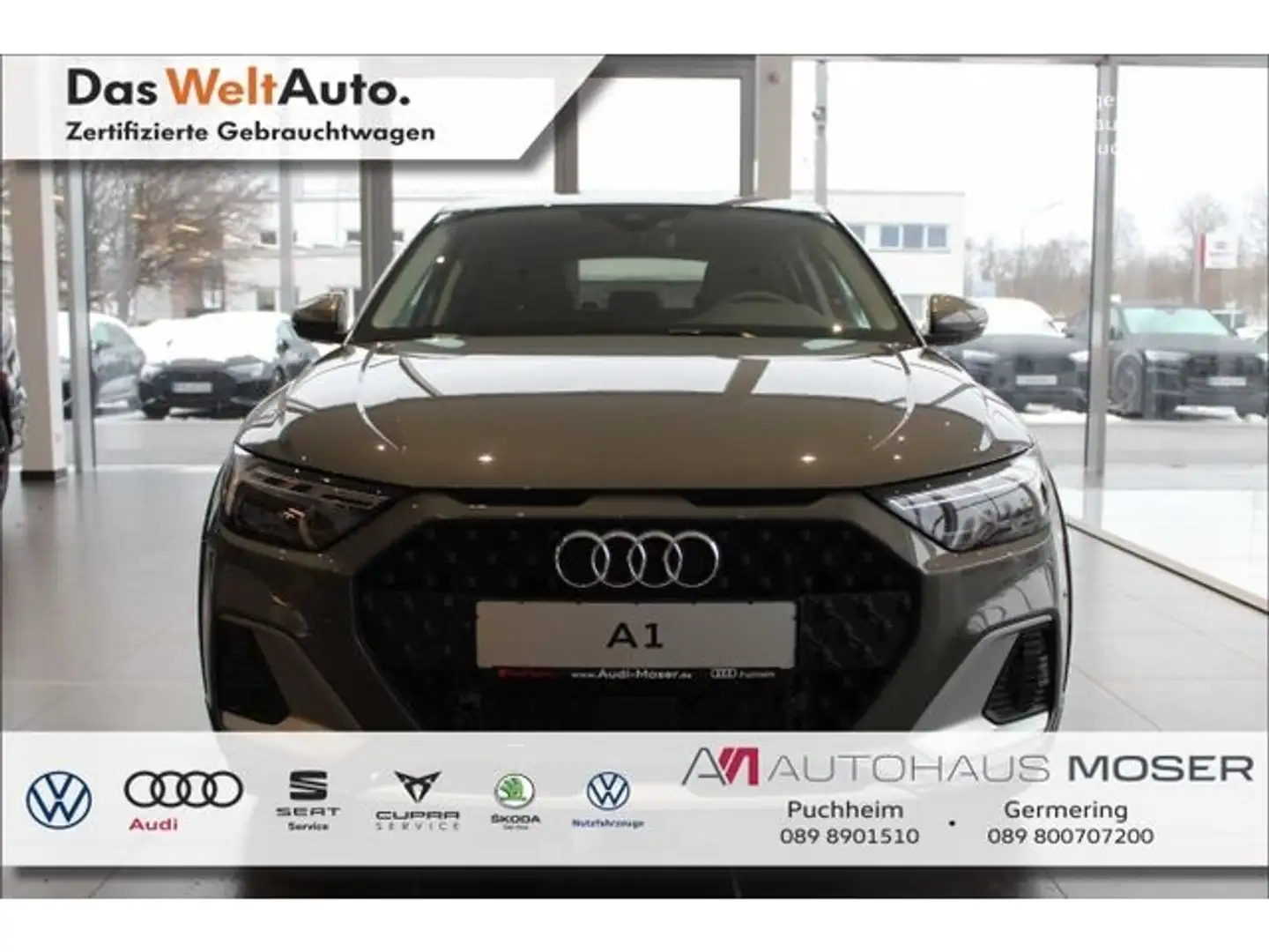 Audi A1 allstreet 30 TFSI S-tr.- S-Line*LED*App*Kamera*SOF Grijs - 1