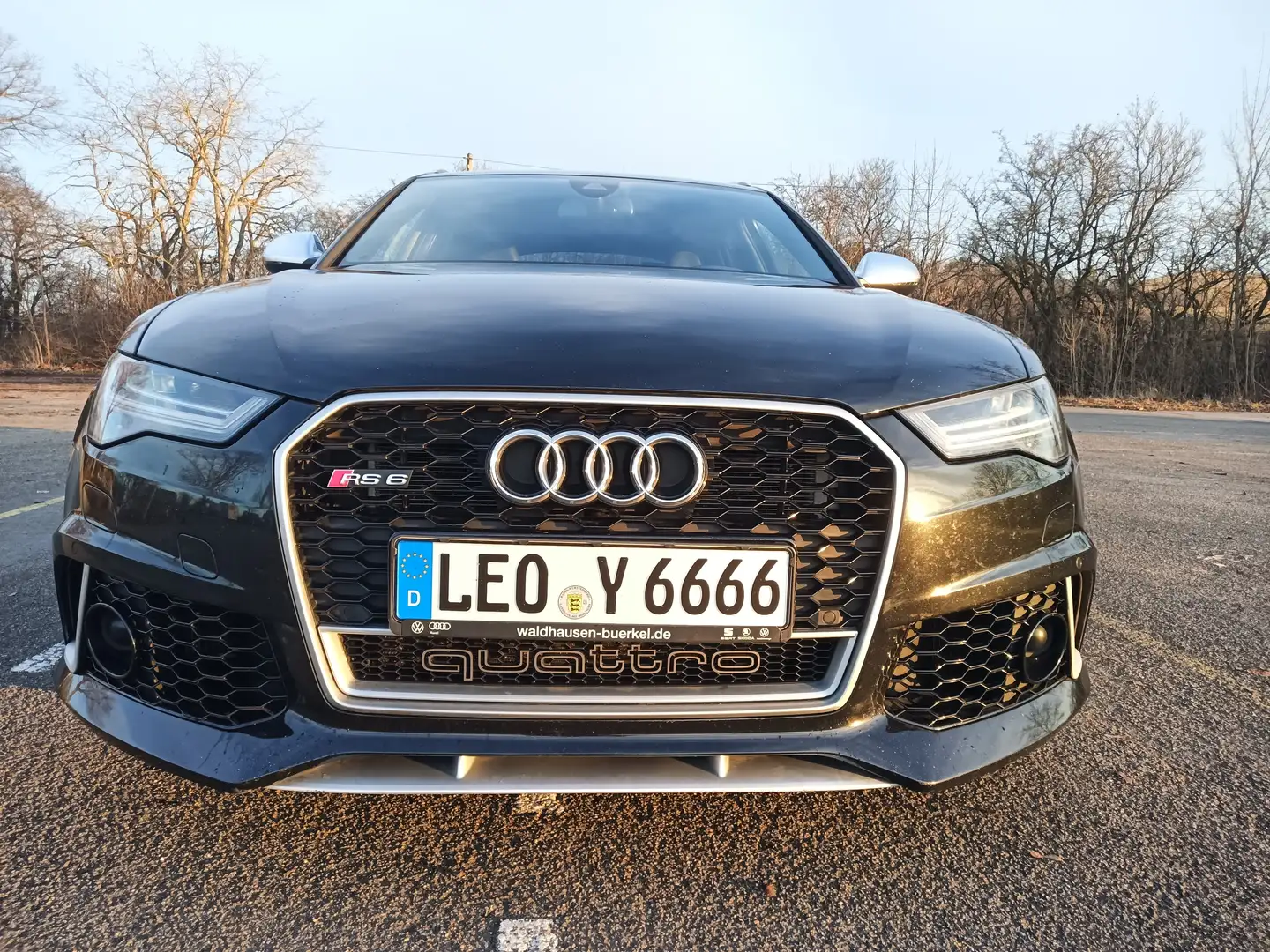 Audi RS6 A6 Avant Schwarz - 2
