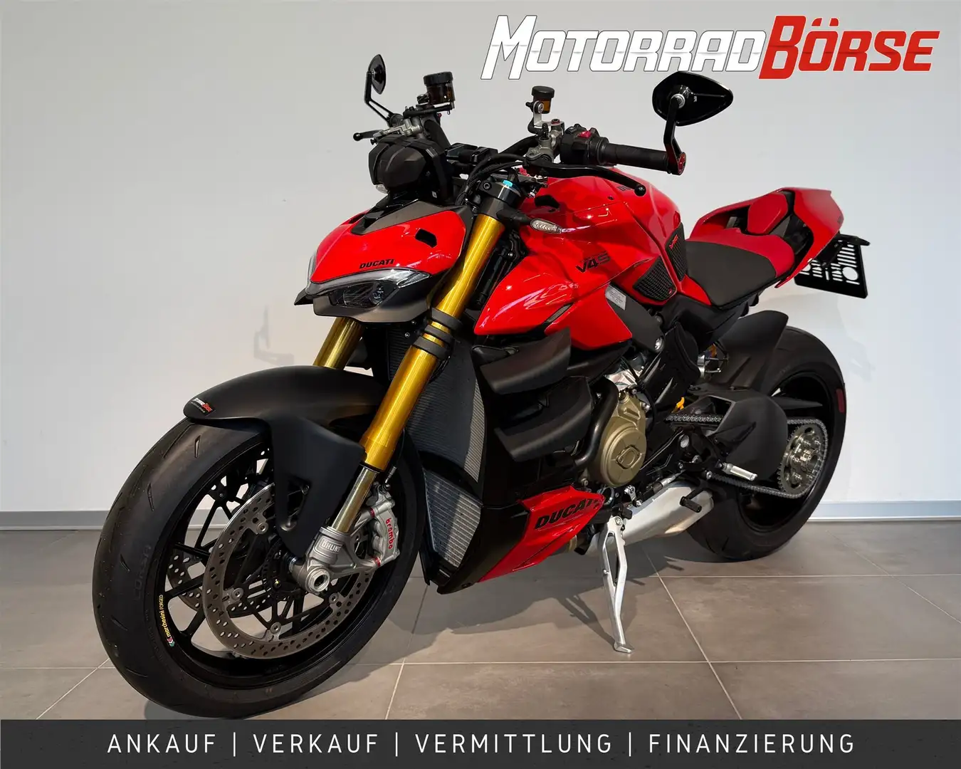 Ducati Streetfighter Teilzahlung ab 280 Euro monatlich Rot - 1