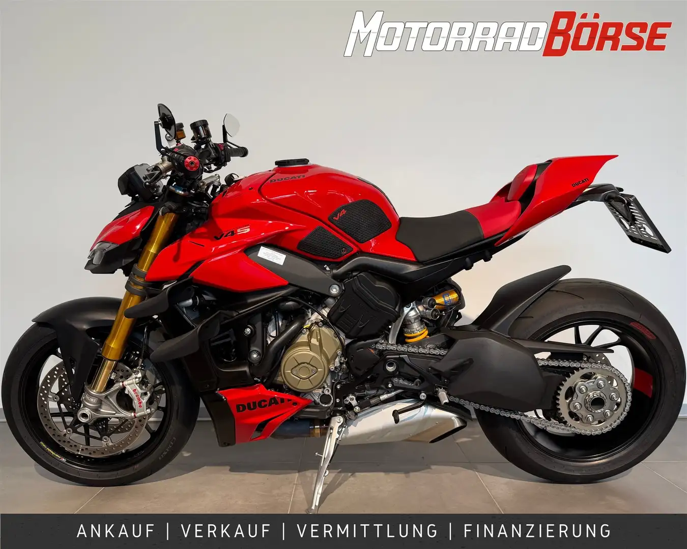 Ducati Streetfighter Teilzahlung ab 280 Euro monatlich Rot - 2