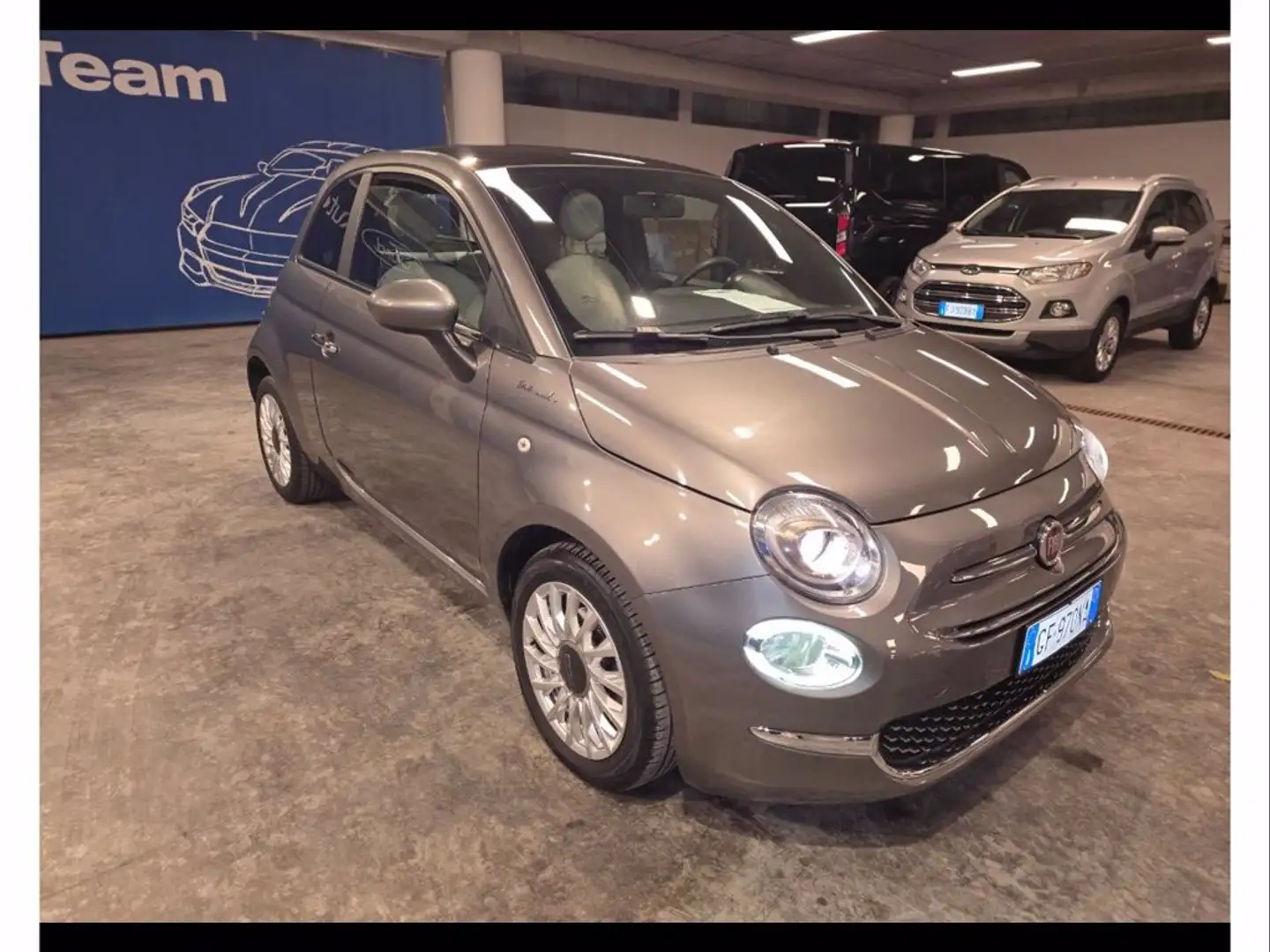 Fiat 500 1.0 hybrid dolcevita 70cv Gris - 2