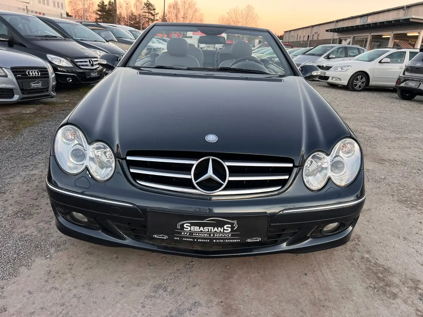 Mercedes-Benz CLK 280 Cabrio Automatik Leder Xenon Tüv+Insp. Bleu - 2