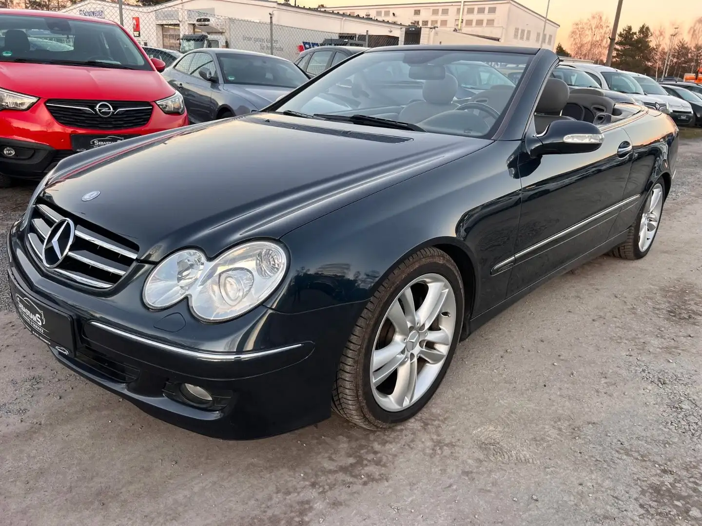 Mercedes-Benz CLK 280 Cabrio Automatik Leder Xenon Tüv+Insp. Bleu - 1