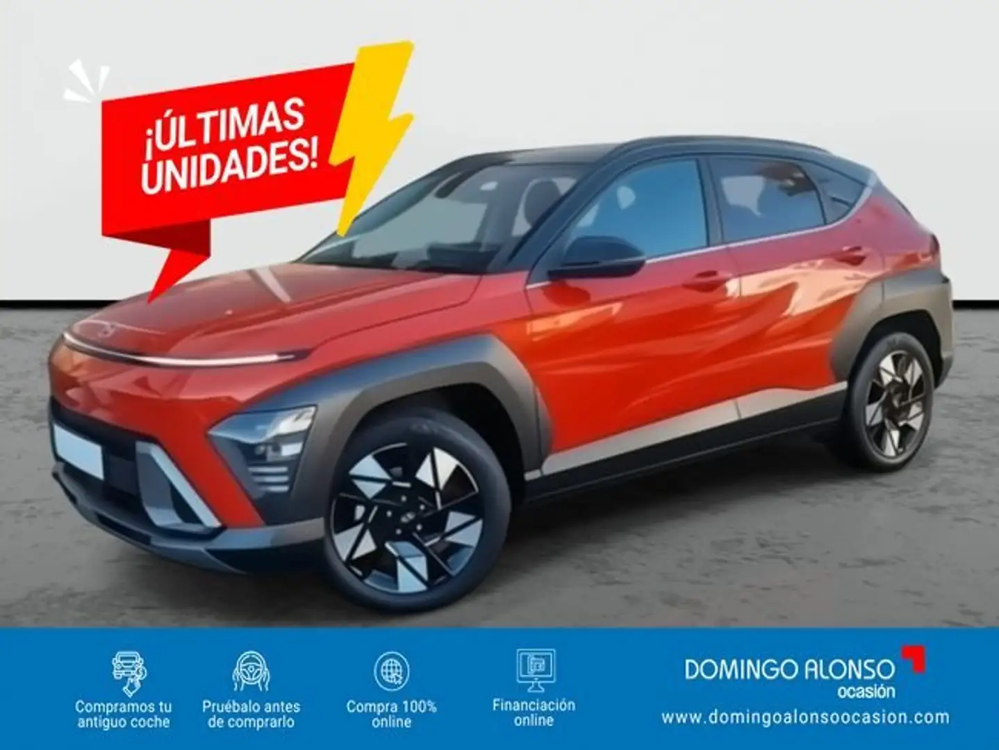 Hyundai KONA Nuevo Híbrido 1.6 GDi 104 kW (141 CV) DCT6 2WD B Naranja - 1