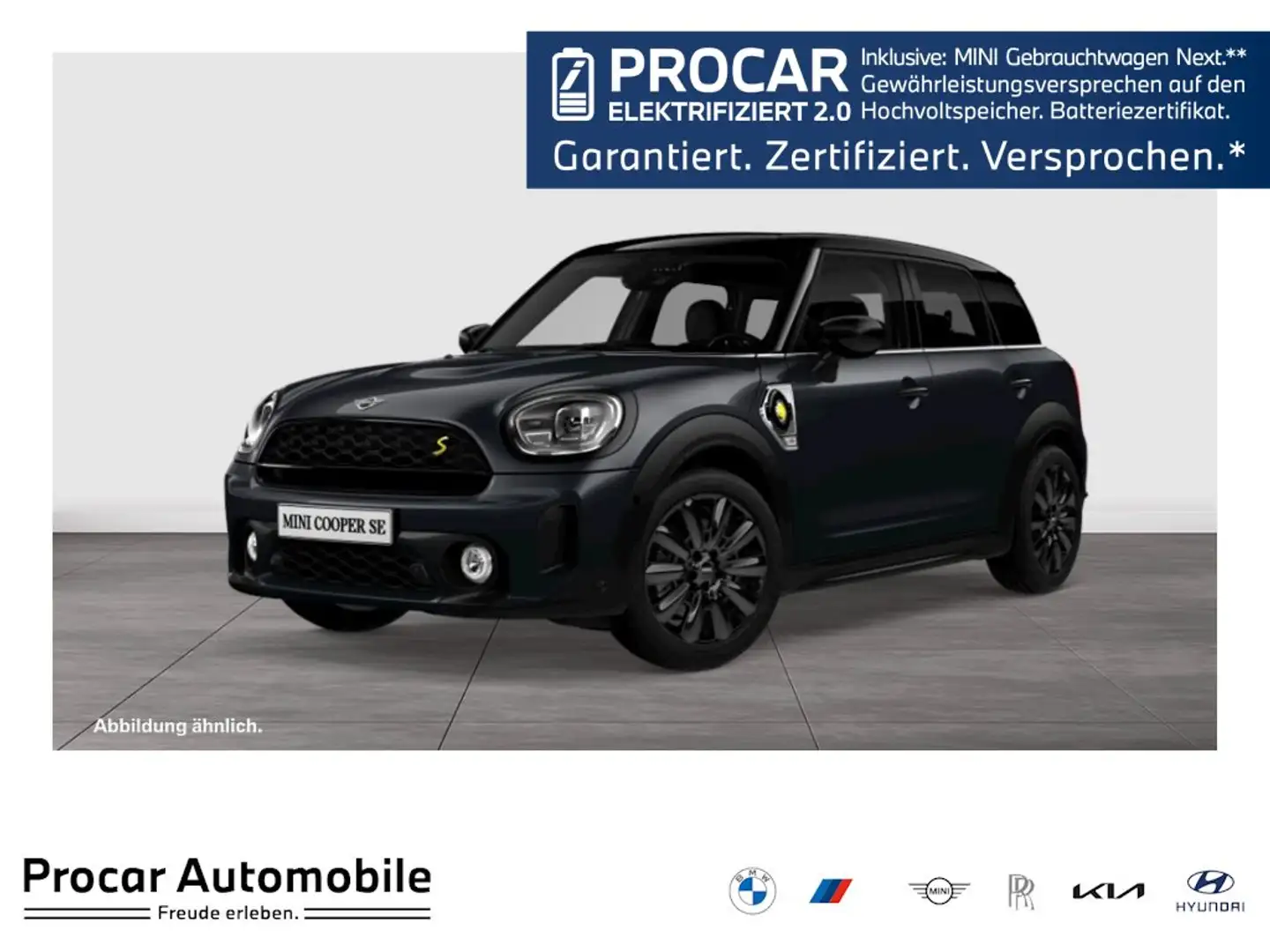 MINI Cooper SE Countryman Cooper SE ALL4 PANO+KAMERA+SHZ+NAVI+LED Grau - 1