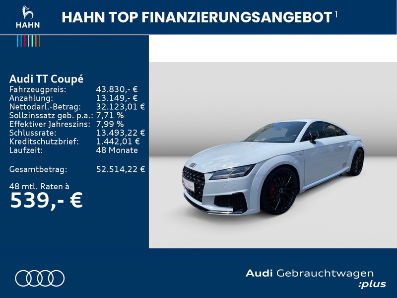 Audi TT TT Coupe 45TFSI quattro S-trc S-line Competition — photo 2