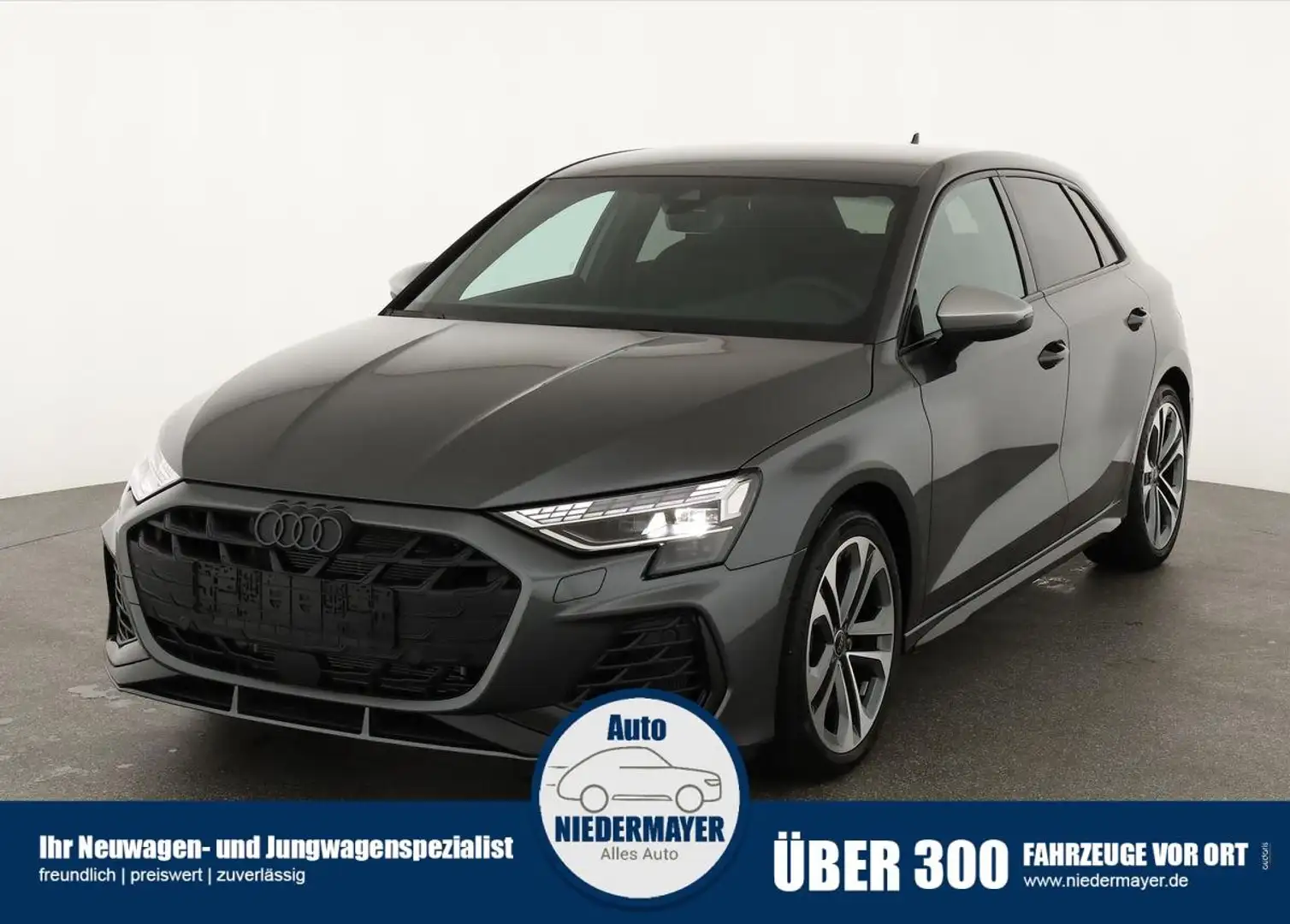 Audi S3 Sportback TFSI quattro, Matrix, Optik schwarz, Kam Šedá - 1
