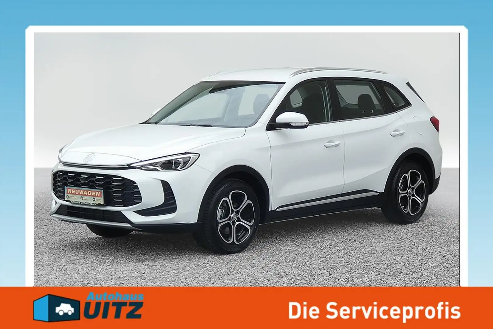 MG ZS Hybrid+ Comfort +Navi+RKam+KeyGo+LED+ALU Weiß - 1