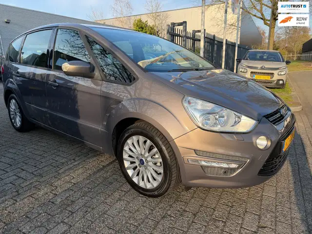 Ford S-Max 1.6 EcoBoost Titanium 7p. navi, cruise, elec pakke