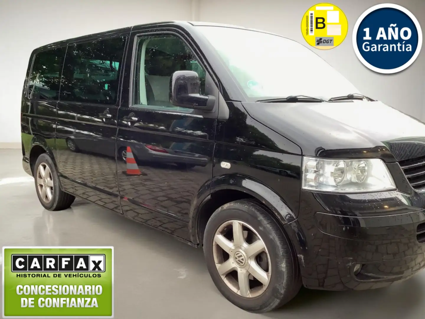 Volkswagen Multivan 1.9TDI Startline Zwart - 1