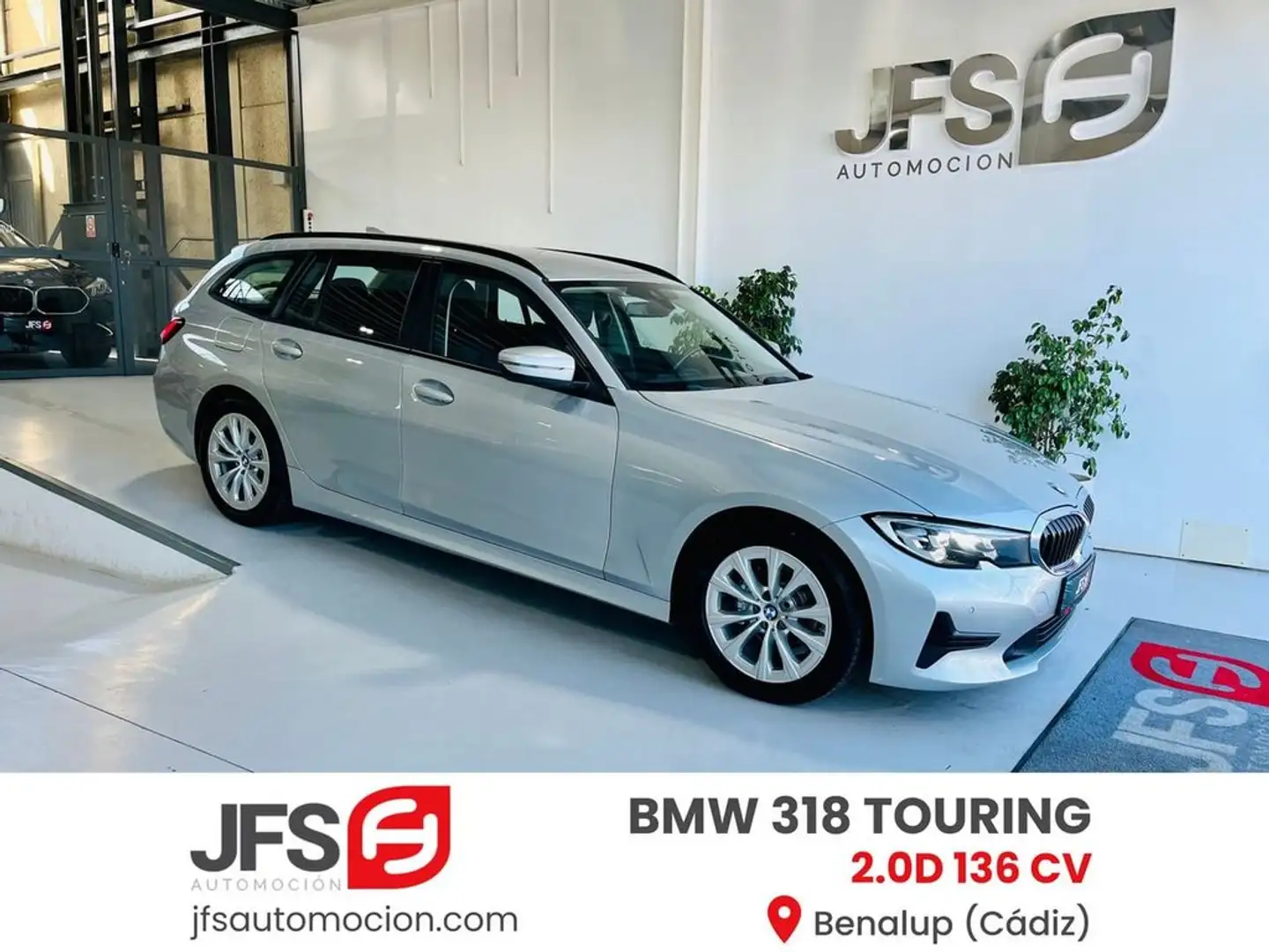 BMW 318 Touring Plateado - 1