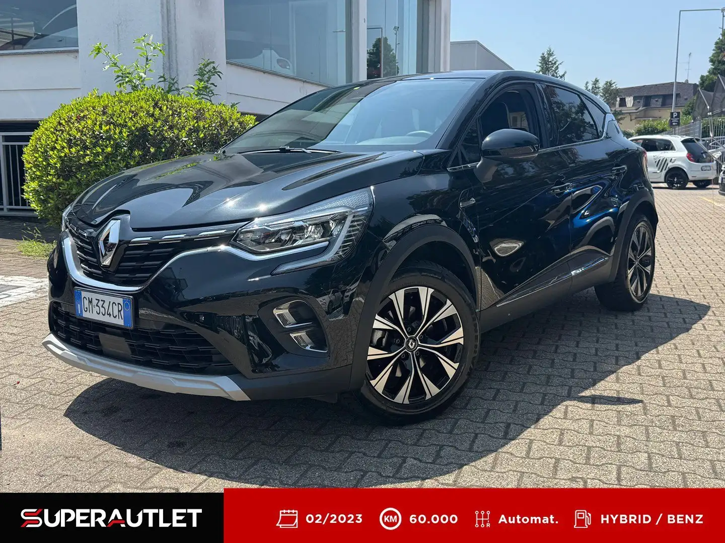 Renault Captur 1.6 E-Tech full hybrid Techno 145cv auto Nero - 1