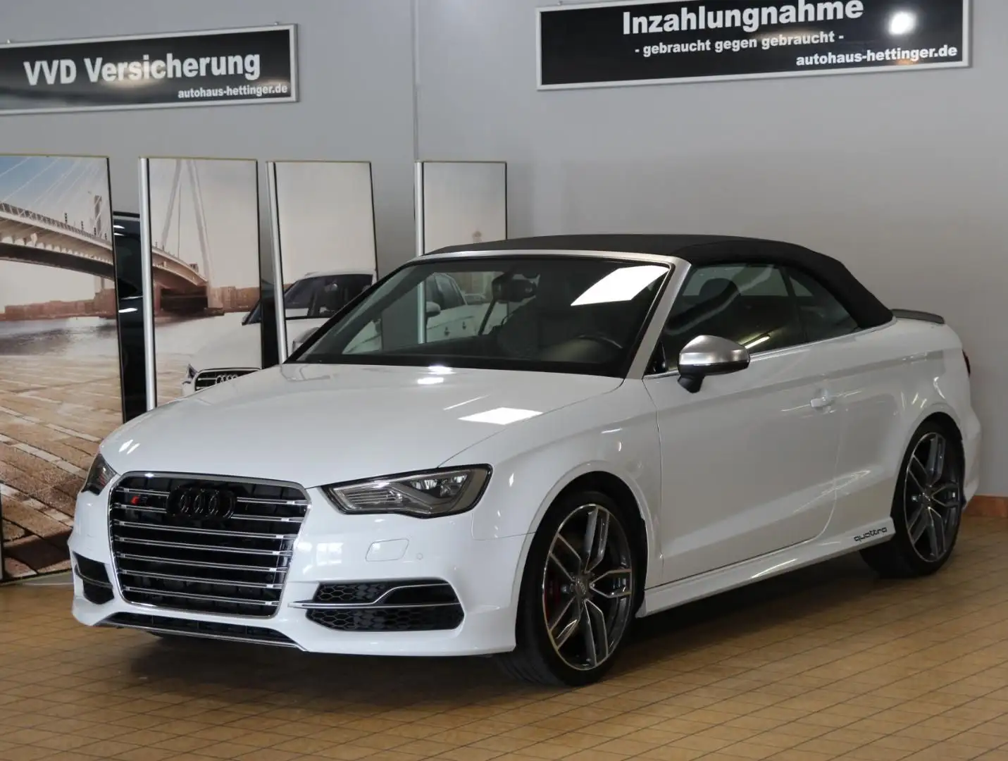 Audi S3 Cabriolet 2.0 TFSI quattro S-tronic, 19",Lede Белый - 1
