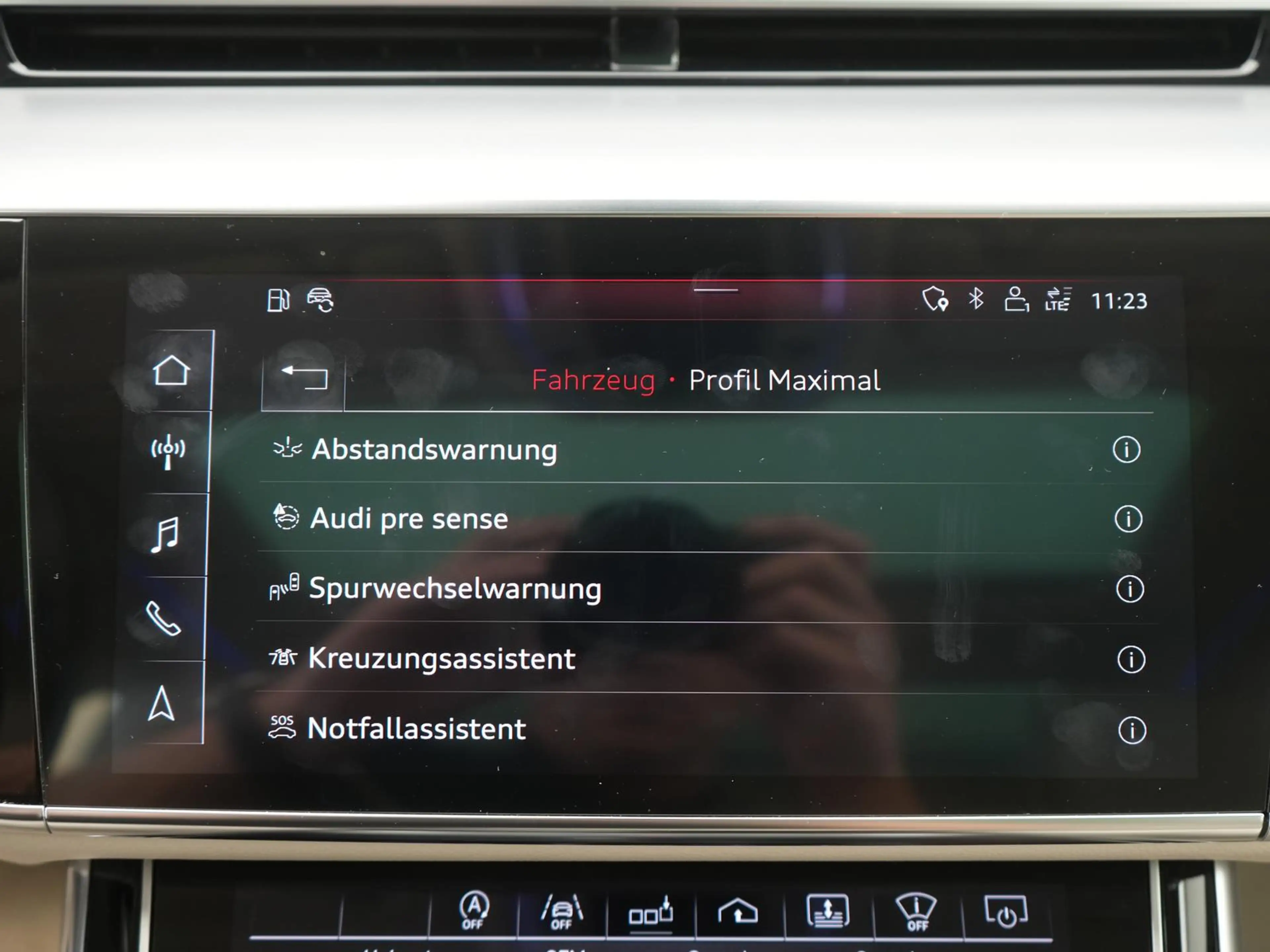 Audi A8 L quattro,MATRIX,LUFT,PANO,TV,360°,TOTW,MEMO — photo 21