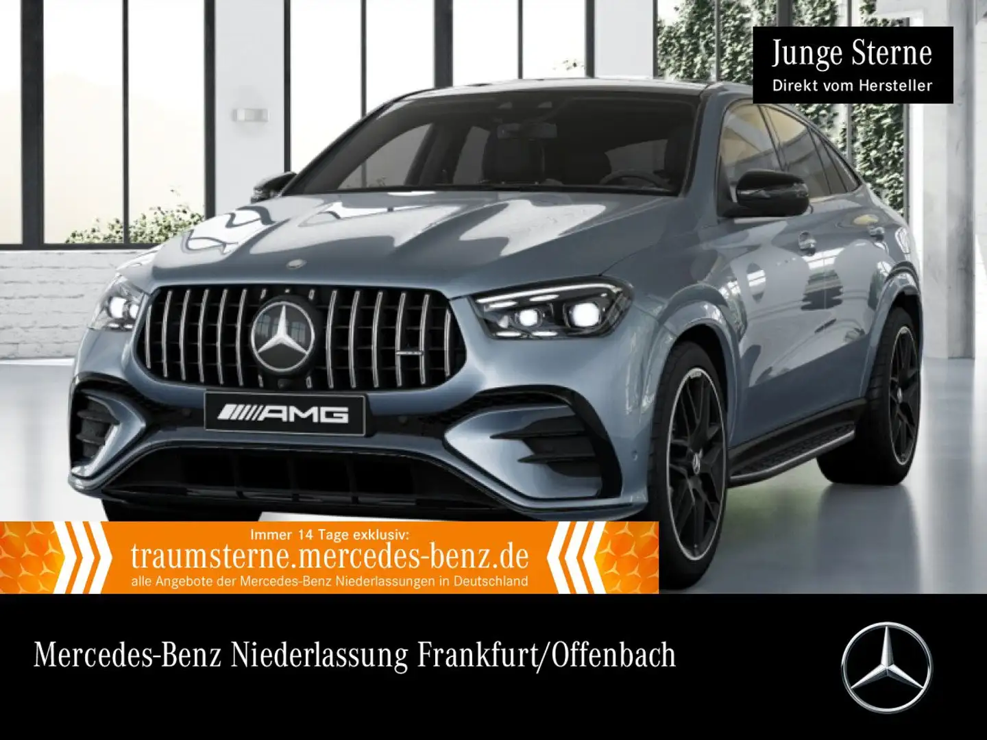 Mercedes-Benz GLE 53 AMG GLE 53 HYBRID Coupé 4M NIGHT+PANO+360+MULTIBEAM Blau - 1