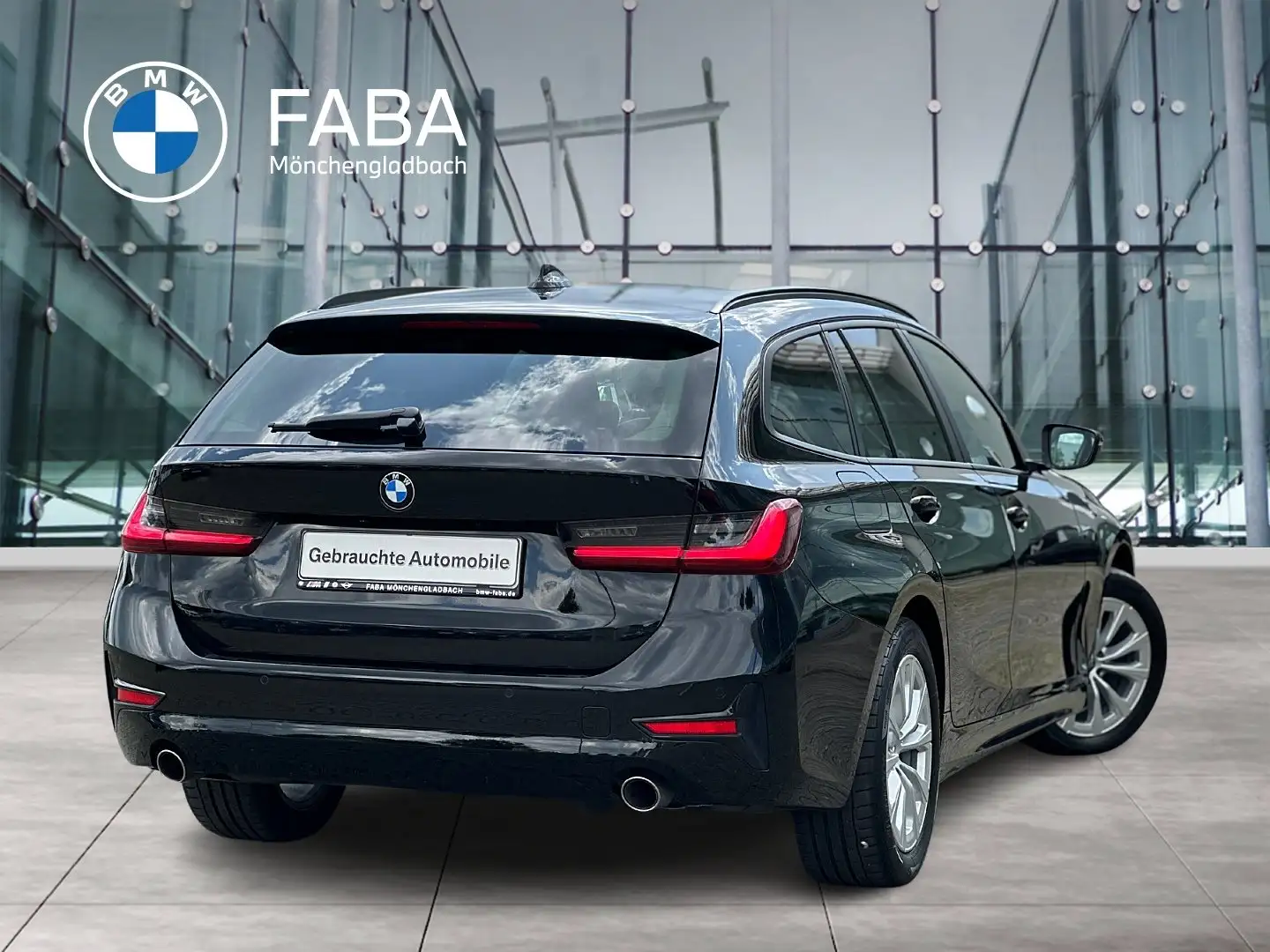 BMW 318 d Touring Advantage DAB LED WLAN Tempomat Schwarz - 2