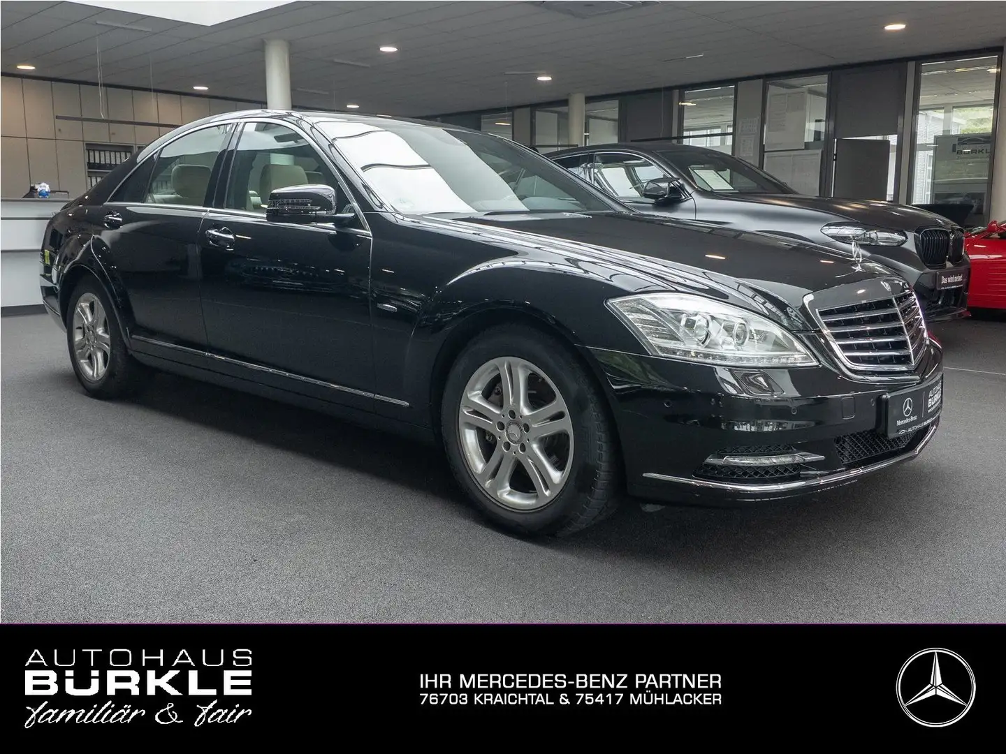 Mercedes-Benz S 350 BT Comand,ILS,Pano,H&K,Kam,Sitzslüf,Memo! Noir - 1
