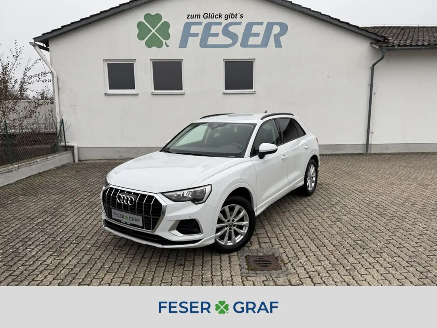 Audi Q3 Advanced 35 TFSI S-Tr. AHK STDHZG VIRTUAL KAM NAV Weiß - 1