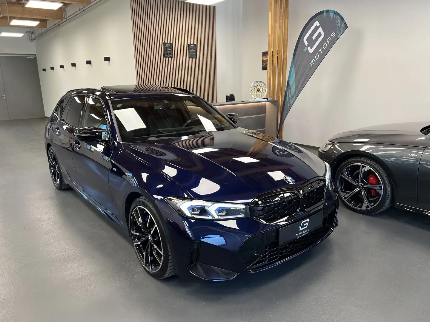 BMW M3 - M340 I M X-DRIVE HUD STDHZ AHKI PANO Blau - 2