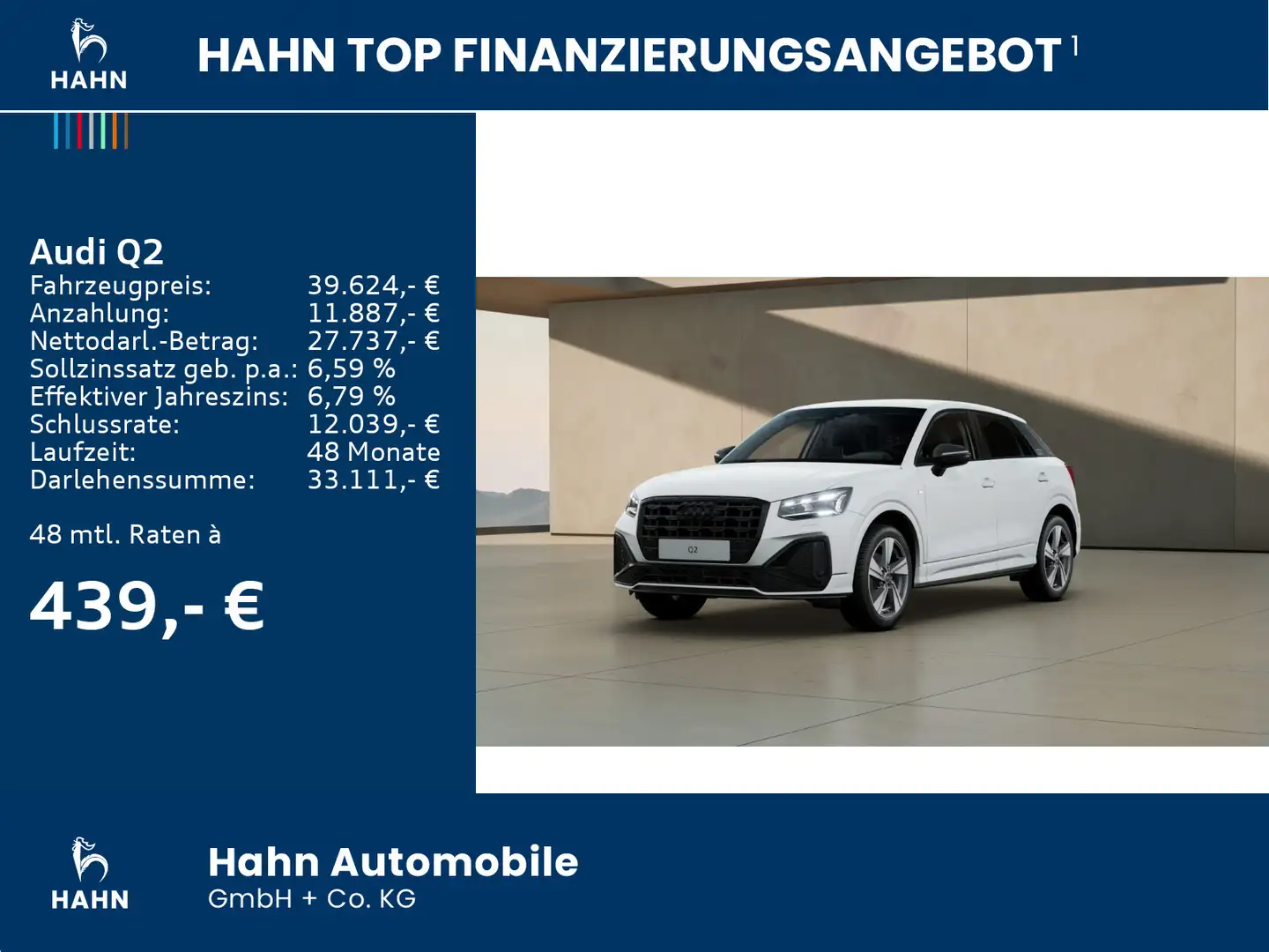 Audi Q2 S line 35 TFSI 110(150) kW(PS) S-tronic Weiß - 2