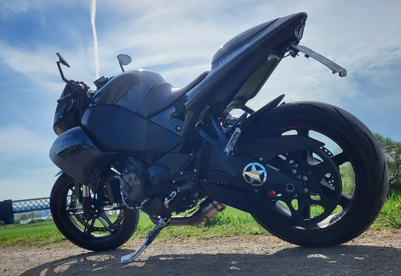 Buell 1125 CR Musclebike Cafe Racer * Einzelstück * Grau - 2