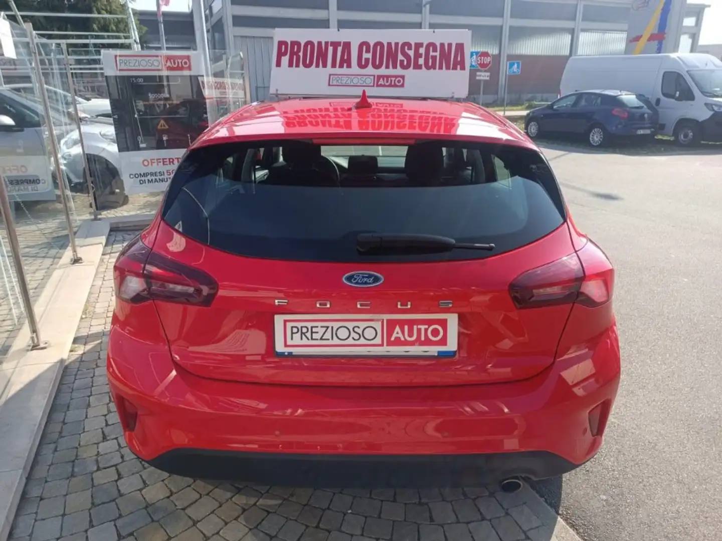 Ford Focus 1.5 EcoBlue 120 CV automatico 5p. Business Rosso - 2