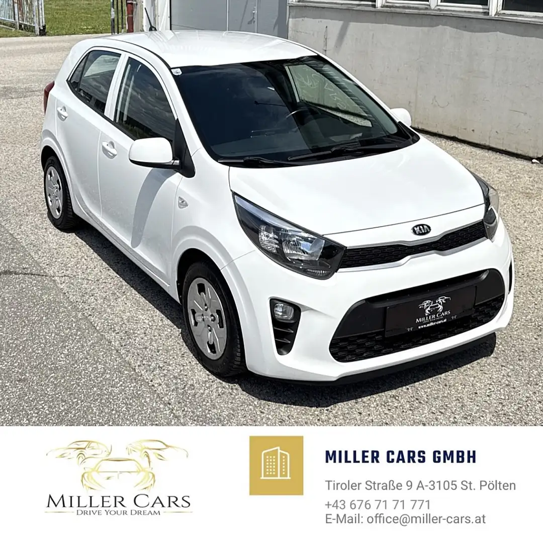 Kia Picanto 1,0 MPI Caritas*1.Besitz* Weiß - 1