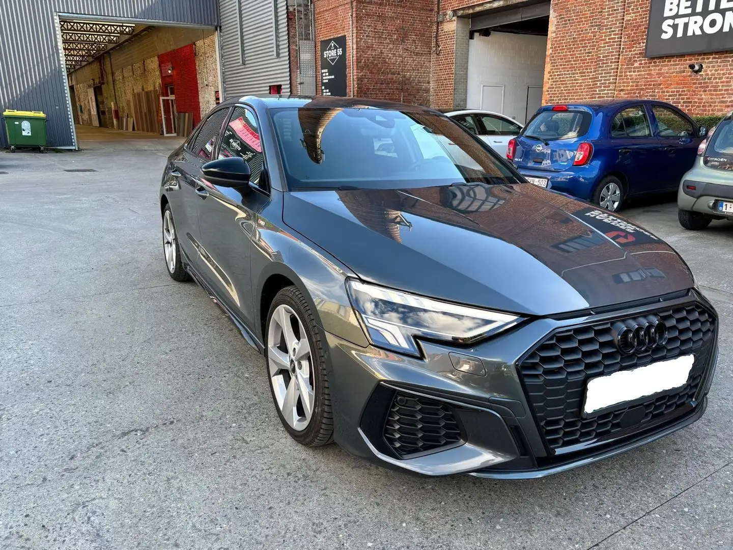 Audi A3 40 TFSI Quattro S line tronic Zilver - 1