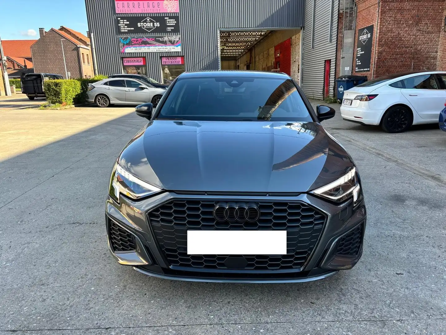 Audi A3 40 TFSI Quattro S line tronic Zilver - 2