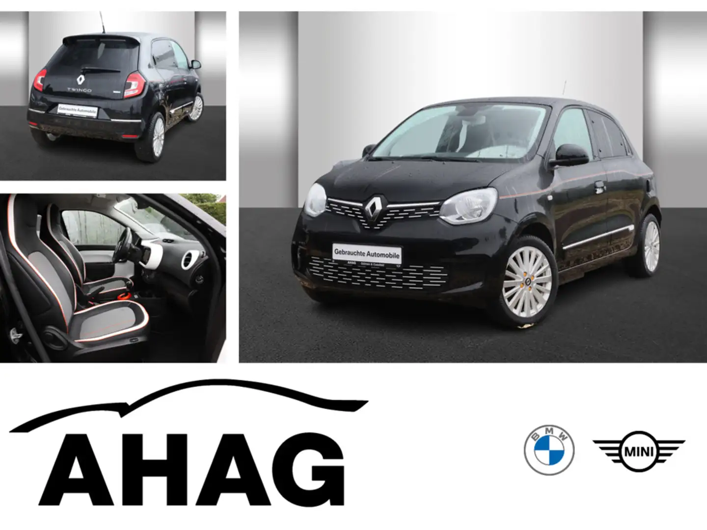 Renault Twingo Electric Vibes Bluetooth PDC Klima Schwarz - 1