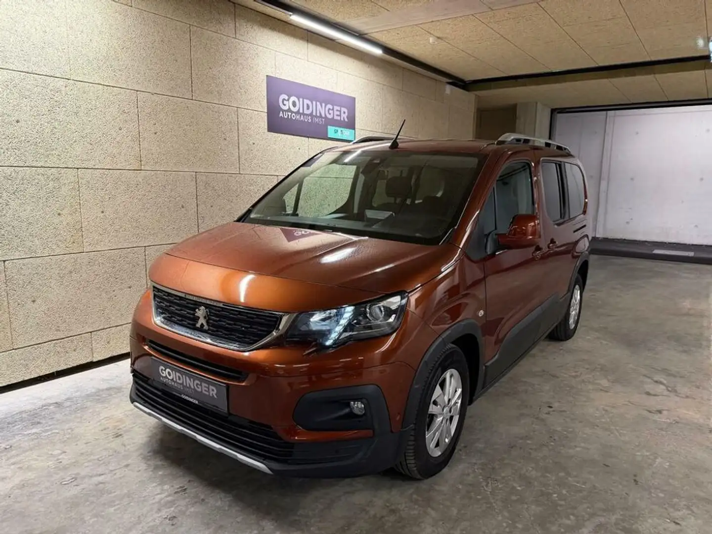 Peugeot Rifter 1,5 BlueHDI Allure Lang Braun - 1