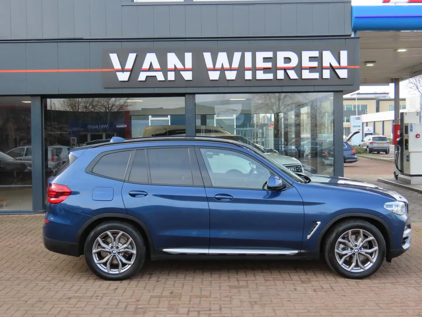 BMW X3 XDrive20d High Executive Trekhaak HUD LED Camera L Blauw - 2