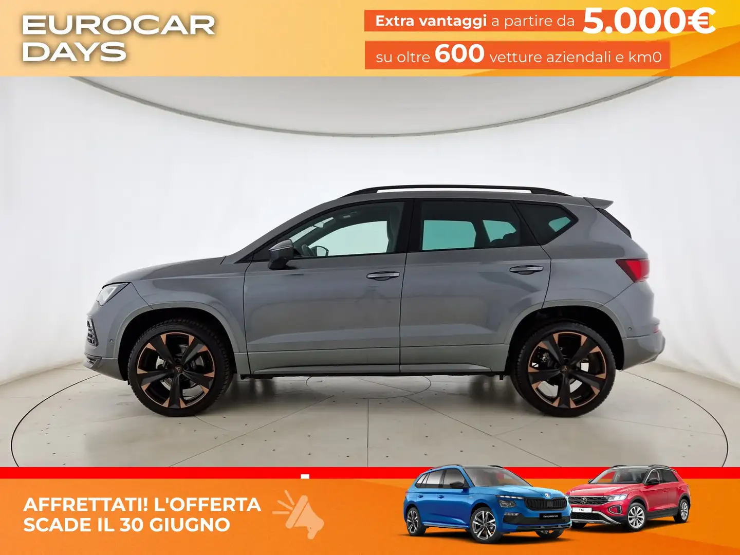 CUPRA Ateca 1.5 tsi 150cv dsg Grigio - 2