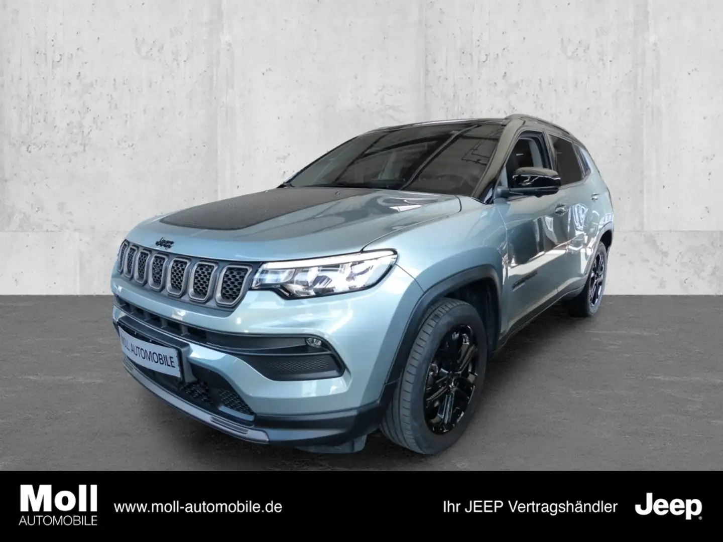 Jeep Compass E-HYBRID Upland Soundsystem LED ACC Apple CarPlay Bleu - 1