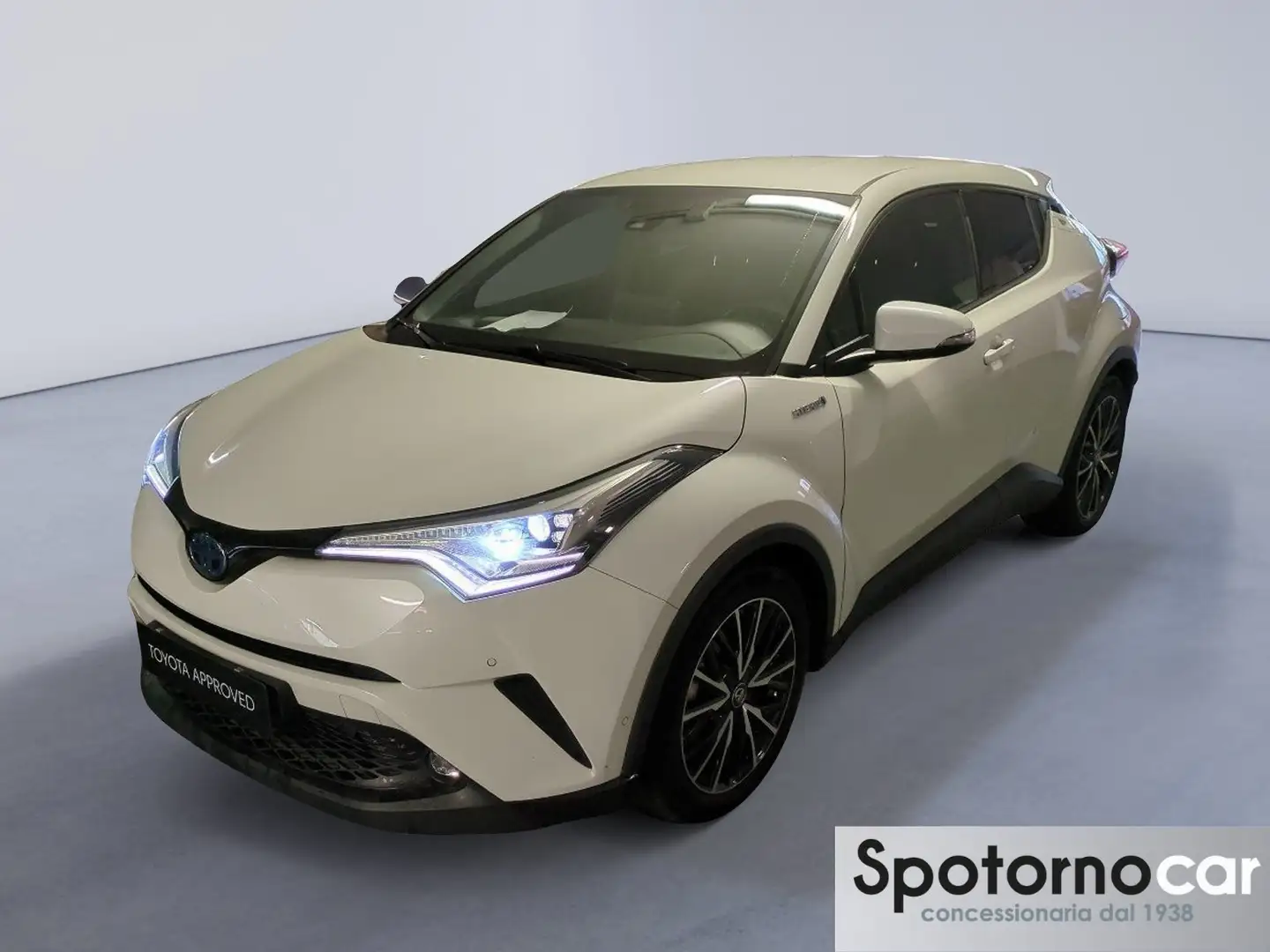 Toyota C-HR C-HR 1.8 Hybrid E-CVT Lounge Bianco - 1