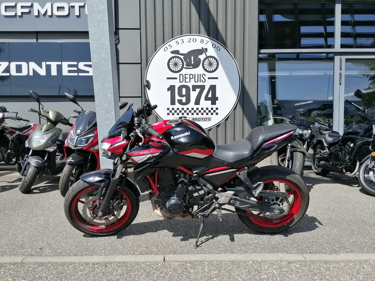 Kawasaki Z 650 Noir - 2