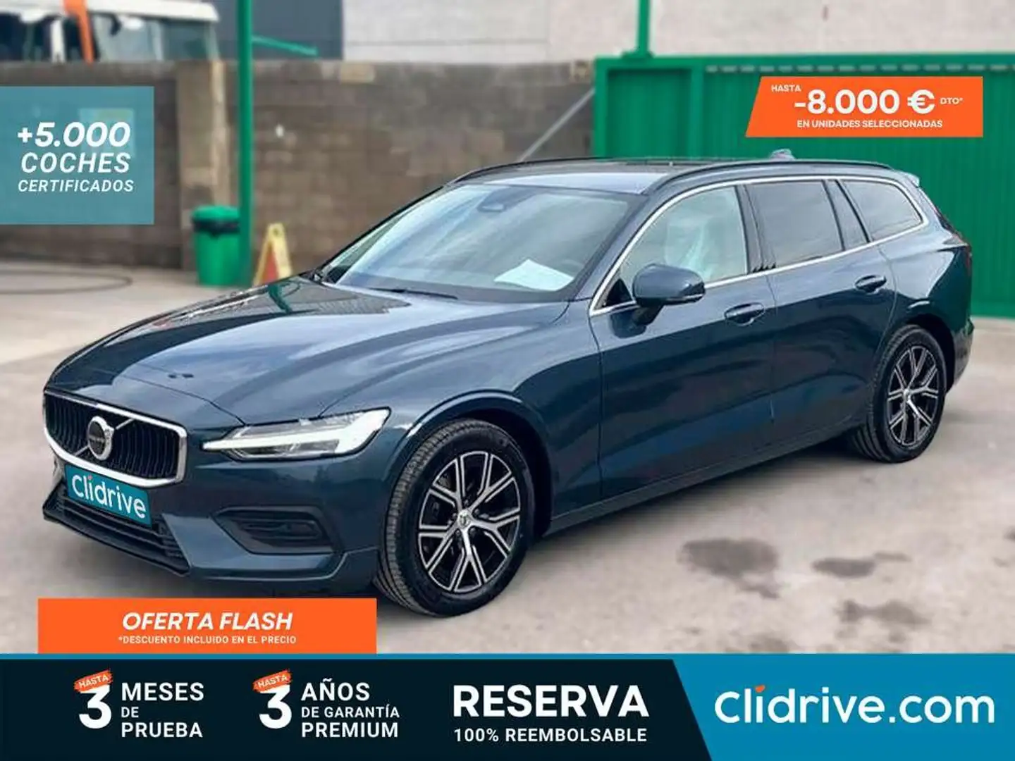 Volvo V60 2.0 B4 (G) Core Auto Azul - 1