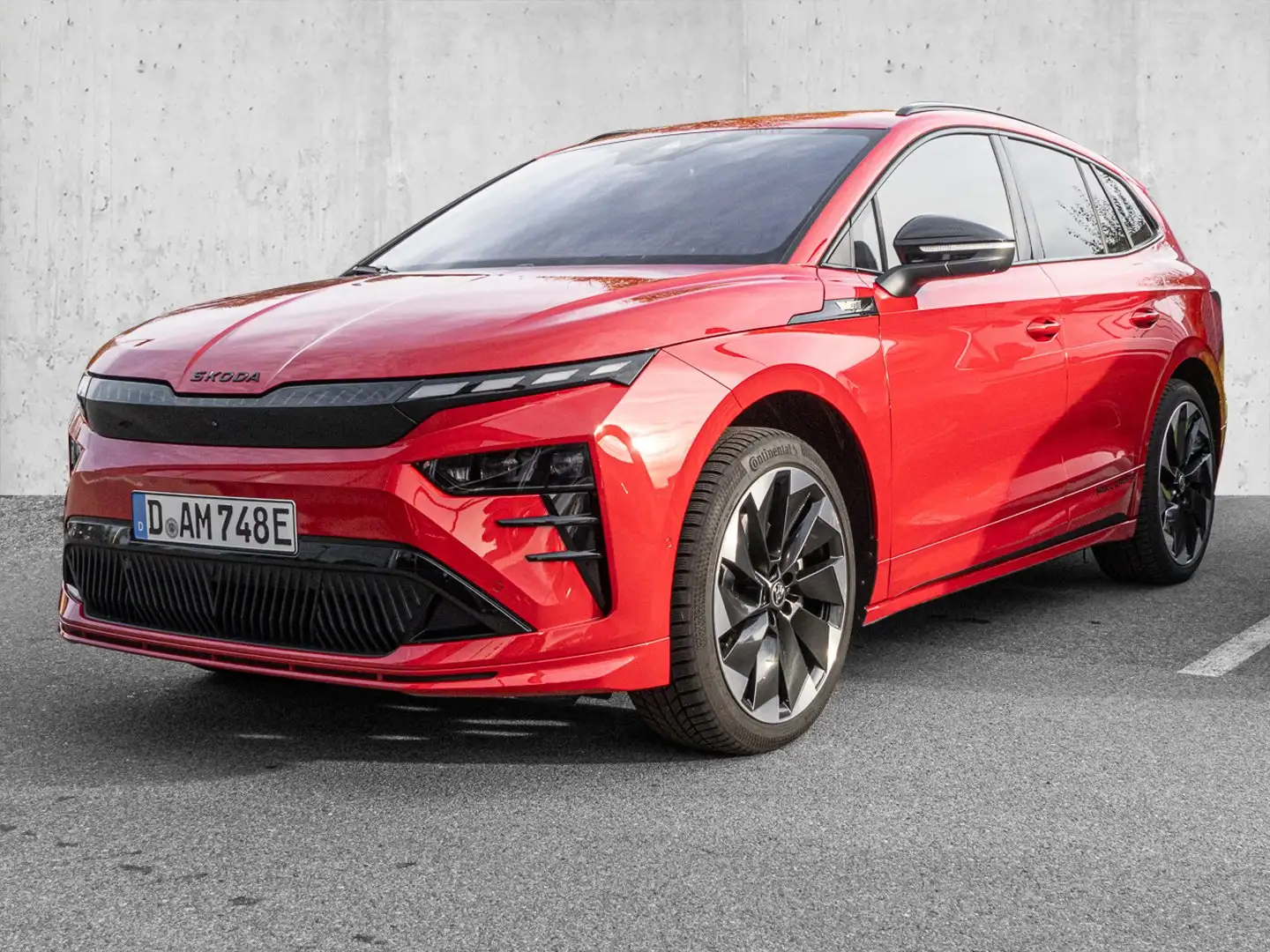 Skoda Enyaq RS Suite 4xSHZ ACC AHK ALCANTARA AUT FLA Rot - 2