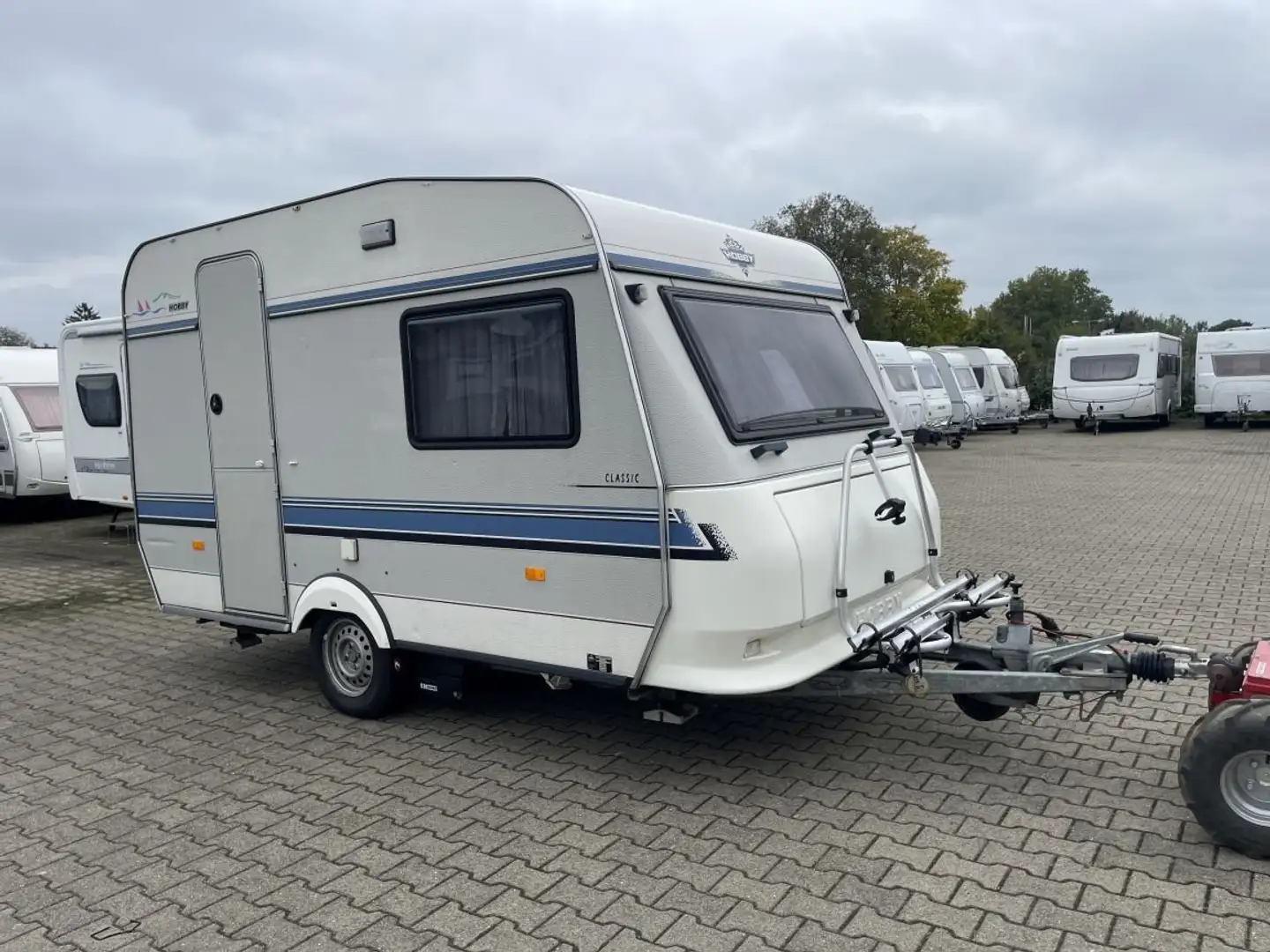 Hobby Classik 350 Zelt Fahrradträger Mover - 1
