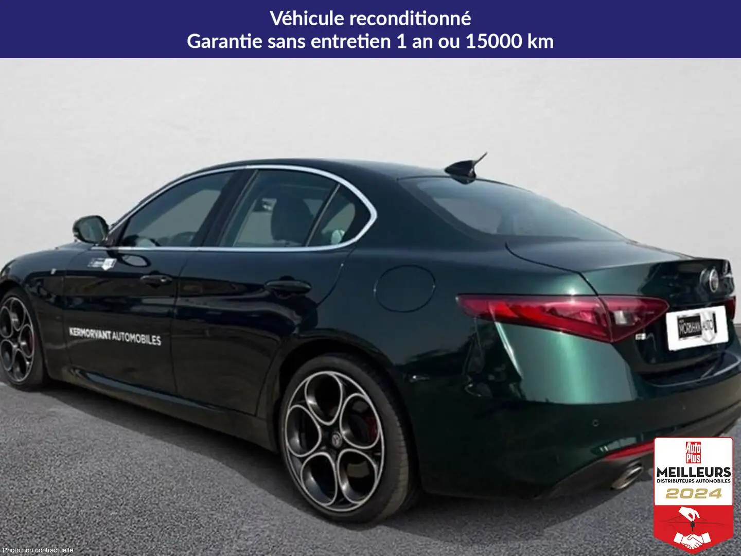Alfa Romeo Giulia 2.2 190 ch at8 ti Vert - 2