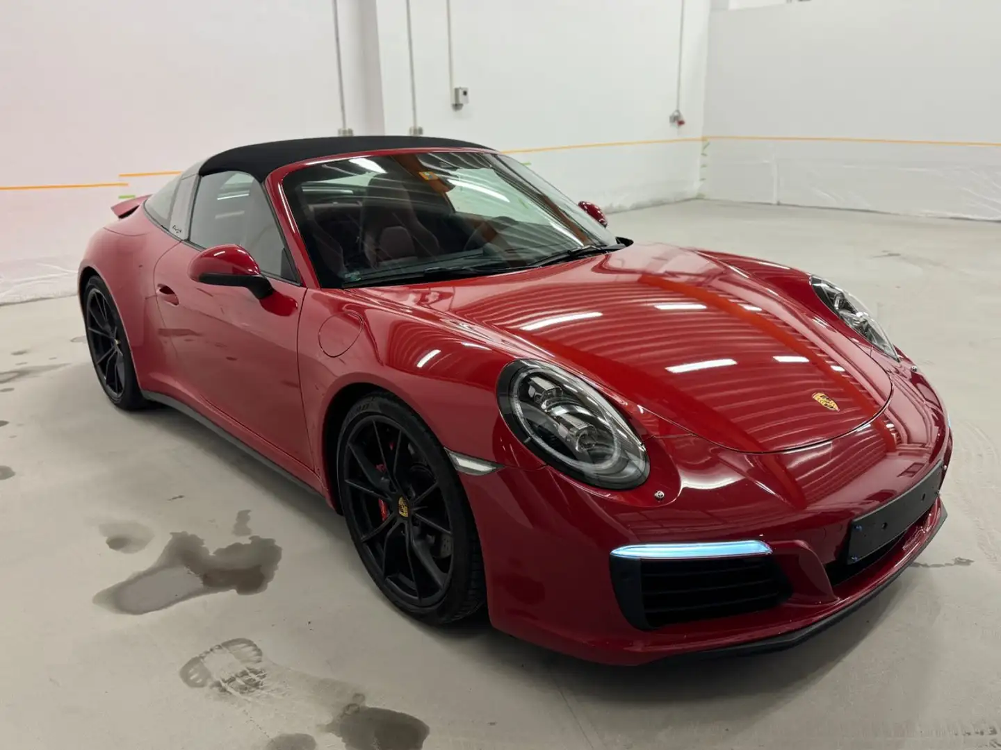 Porsche 991 911 Targa 4 S 2.HAND PDK PDLS CHRONO Rot - 2