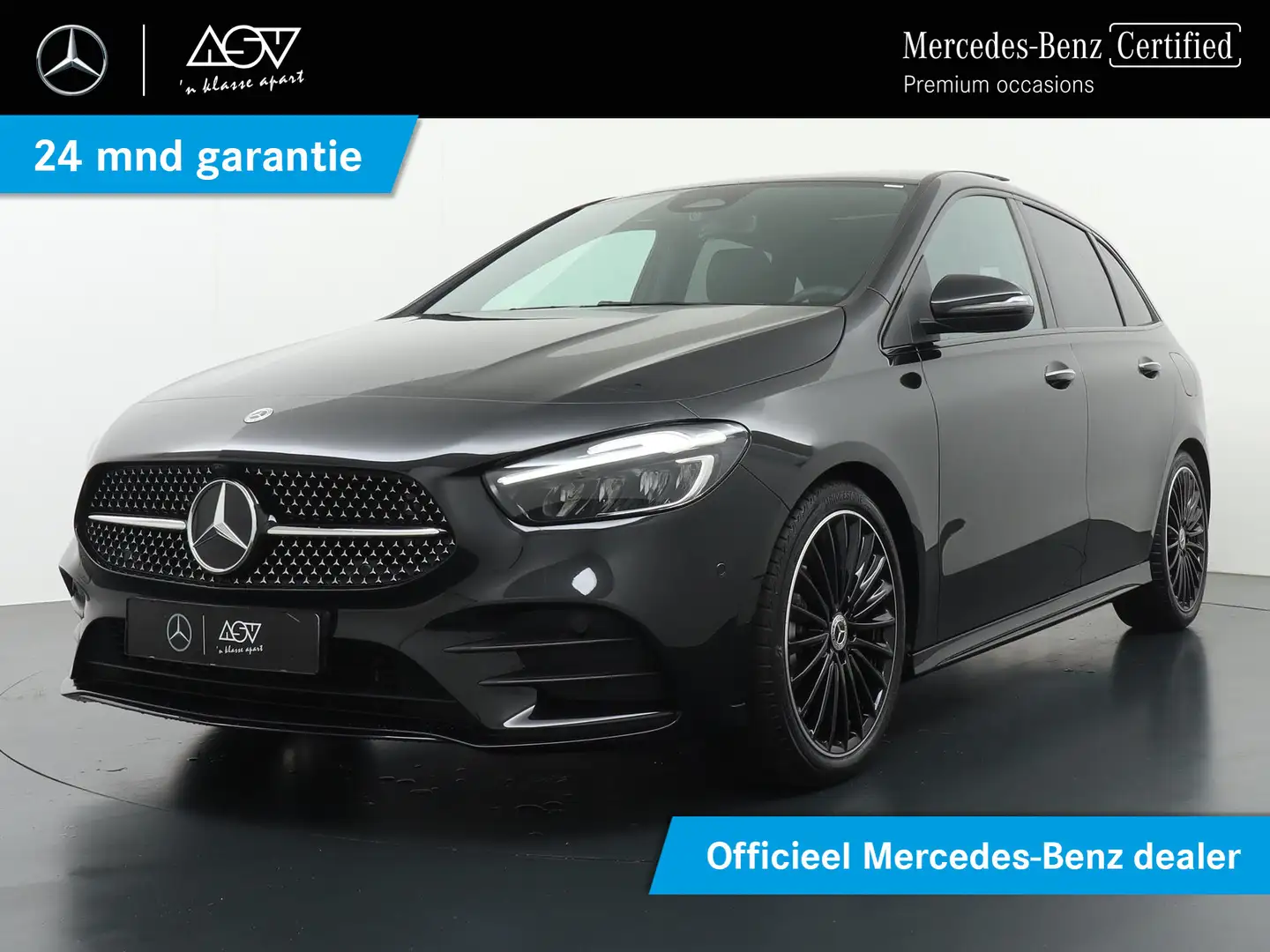 Mercedes-Benz B 180 AMG Line | Panorama - Schuifdak | Nightpakket | Ap Noir - 1