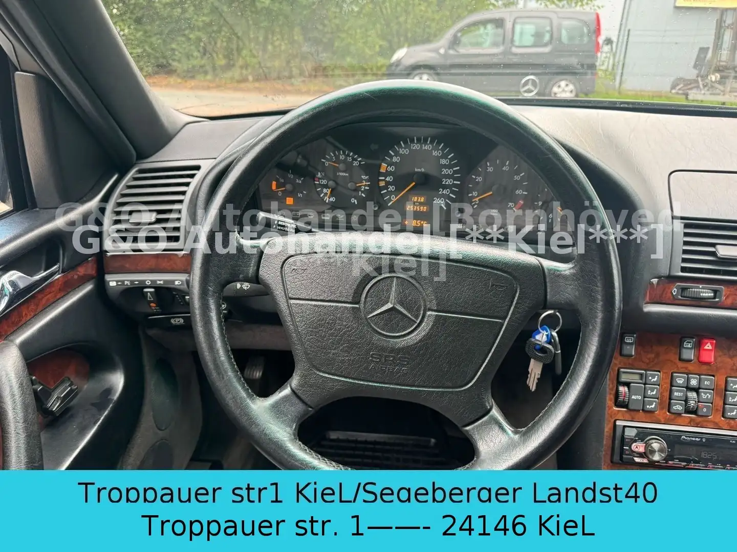 Mercedes-Benz S 280 W140*S 280* Vollausstattung*schiebdach*Tüv Neu* Czarny - 2